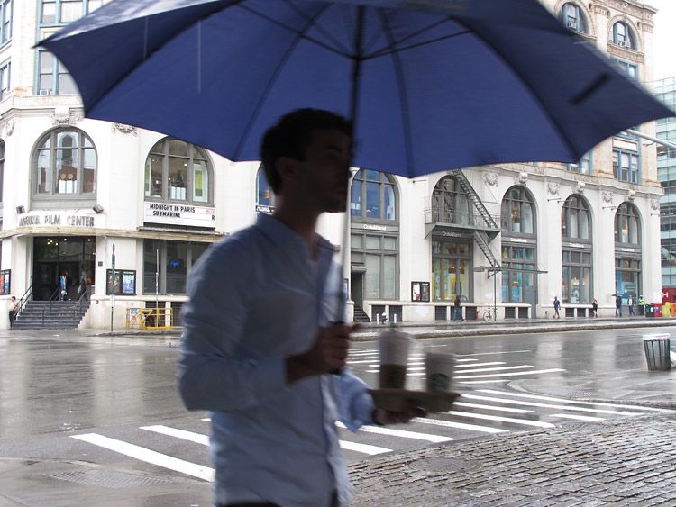 Jochen Brennecke Photography rain shelter New York