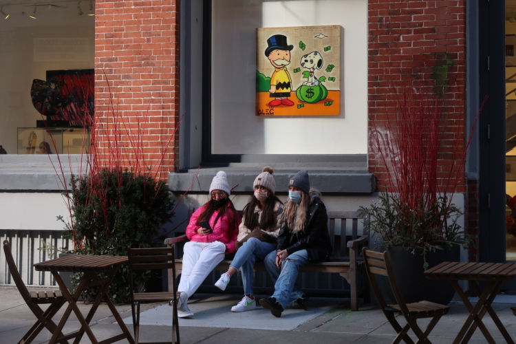 Jochen Brennecke Photography bench trio New York