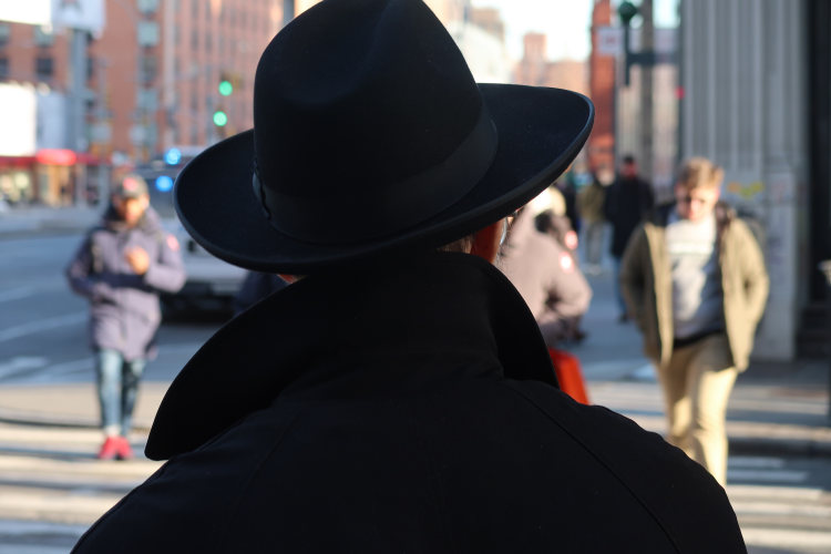 Jochen Brennecke Photography man in black New York
