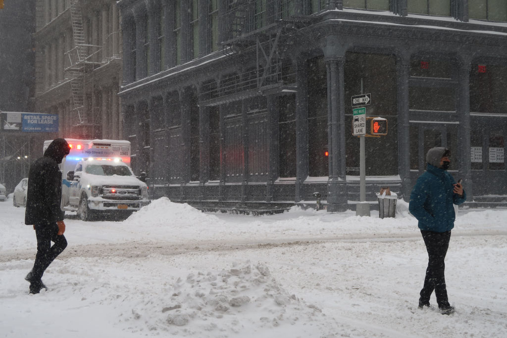 Jochen Brennecke Photography walk snow New York