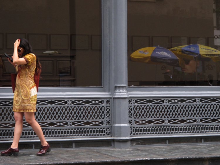 Jochen Brennecke Photography twin umbrellas New York