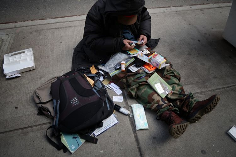 Jochen Brennecke Photography sorting out New York