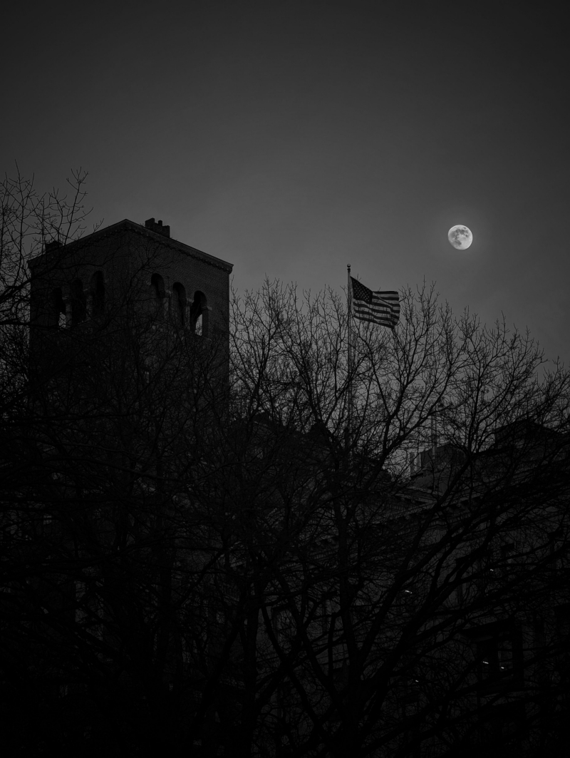 Jochen Brennecke Photography moon rise New York